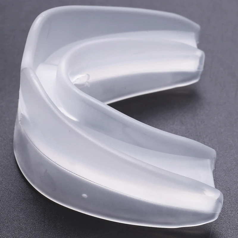 AA86 Anti Snoring Mouthguard Device Stop Snore Trays Silicone Mouthpiece Apnea Guard With Box For Men Women Good Sleep