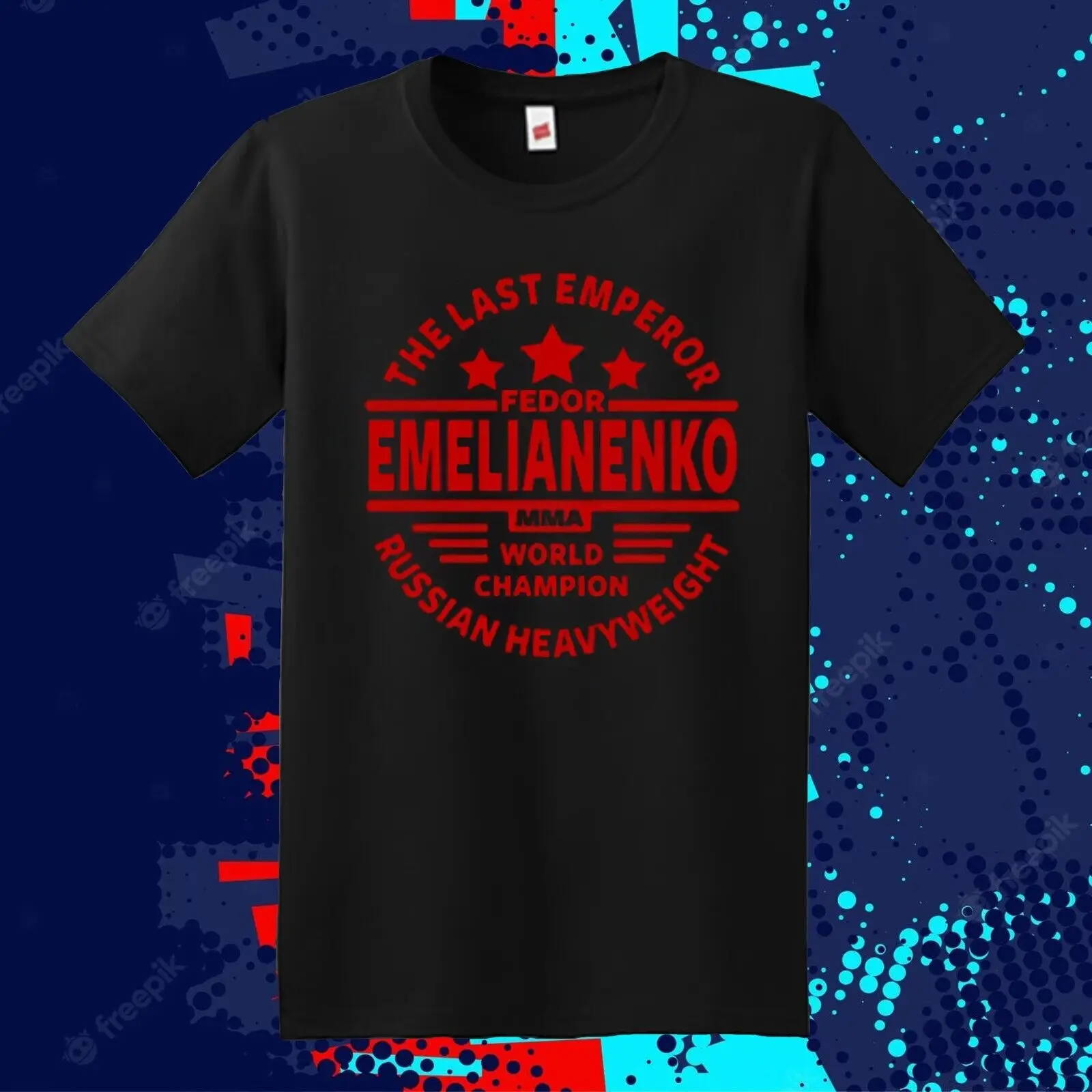 Мужская черная футболка с логотипом последнего императора Федора эмелиаенко, размер от S до 5XL