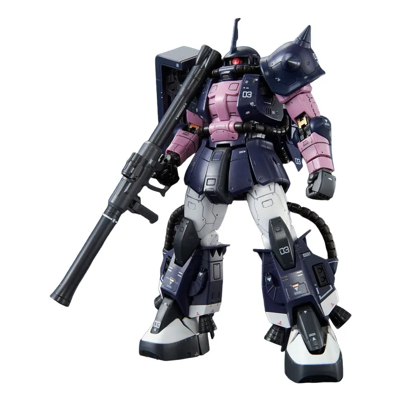 بانداي الأصلي RG ويب النسخة الحصرية MS-06R-1A الأسود ثلاثي النجوم مخصص عالية التنقل Zaku II أنيمي عمل الشكل الجمعية