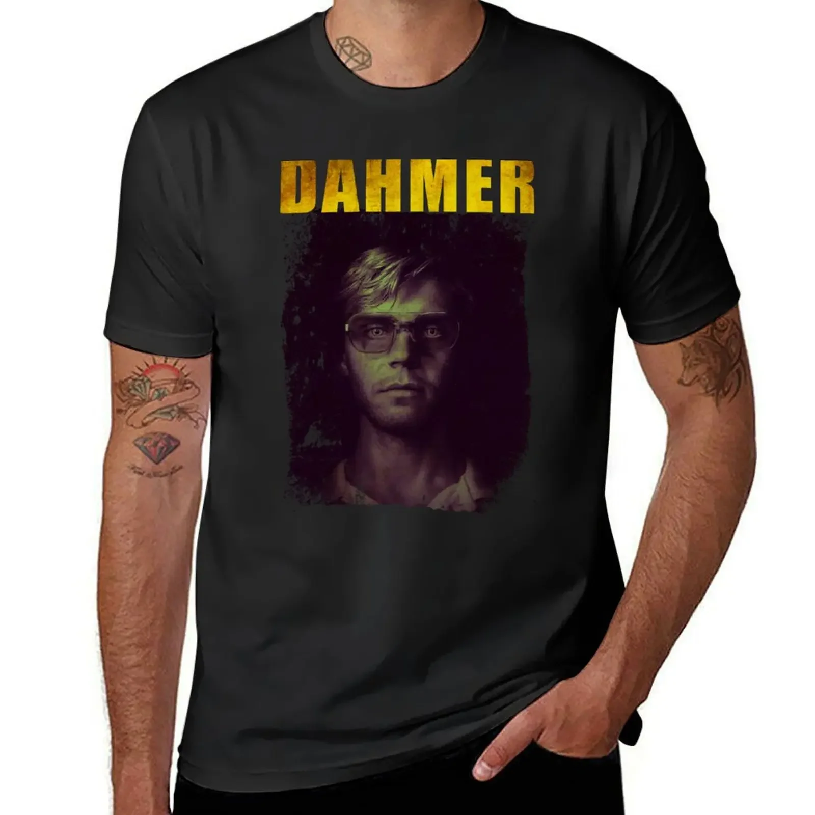 Jeffrey Dahmer T-Shirt sweat summer top summer tops heavyweights sweat shirts, men