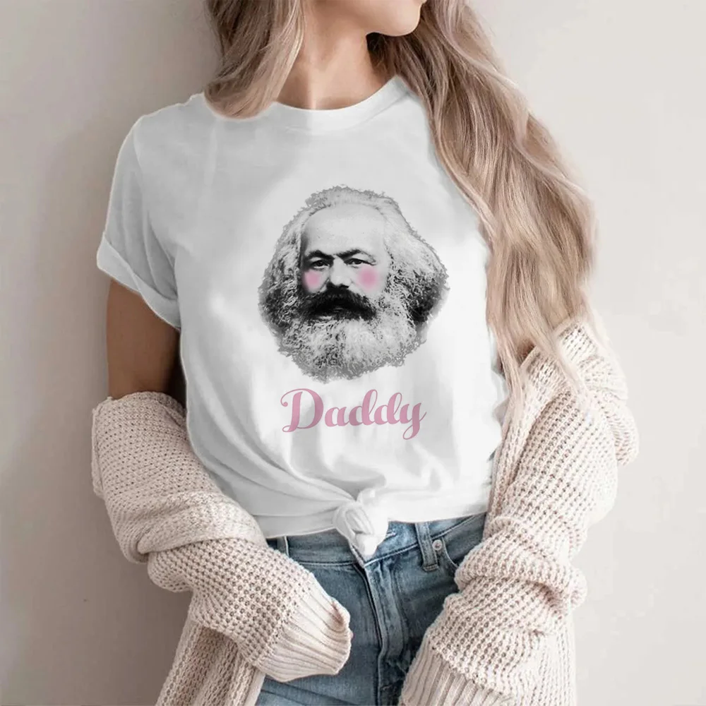 

Daddy Pap t-shirts women funny designer summer Tee female 2000s clothes