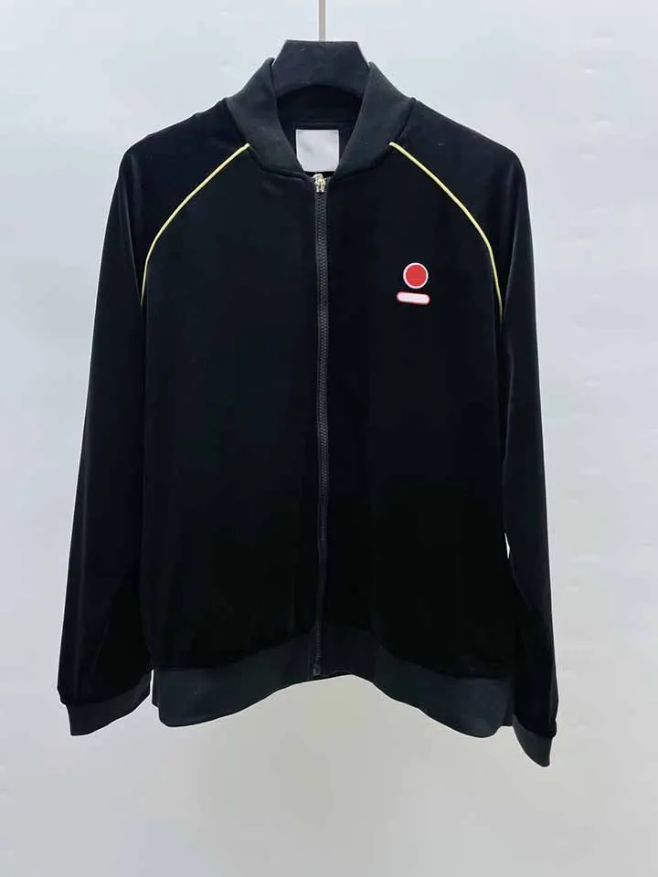 

Лучшая версия 2025 года, Casinoblank, бархатная тесьма с логотипом, женская и мужская куртка, пальто, свободный крой, мужские куртки на молнии