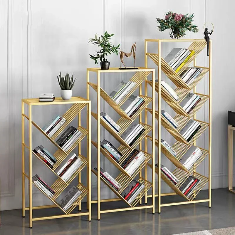 Shelves Bookcase Books Furniture Library Book Shelf Storage Librero Display Stand Bookshelf Living Room Cabinet Estantes Kids