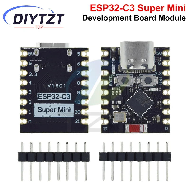 DIYTZT 1/5PCS ESP32-C3 Entwicklungsboard ESP32 SuperMini Entwicklungsboard ESP32 Entwicklungsboard WiFi Bluetooth für Arduino