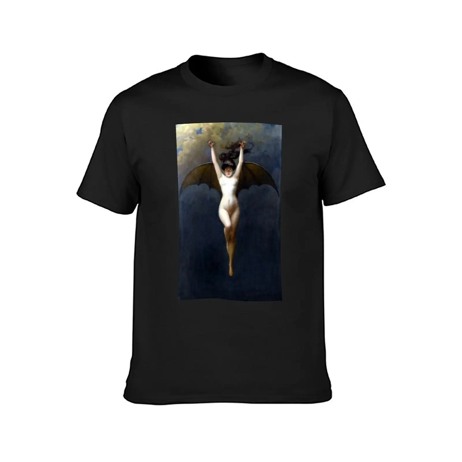 La Femme Chauve-Souris - The Bat-Woman - Albert Joseph Pénot T-Shirt oversizeds quick drying Men's t-shirts