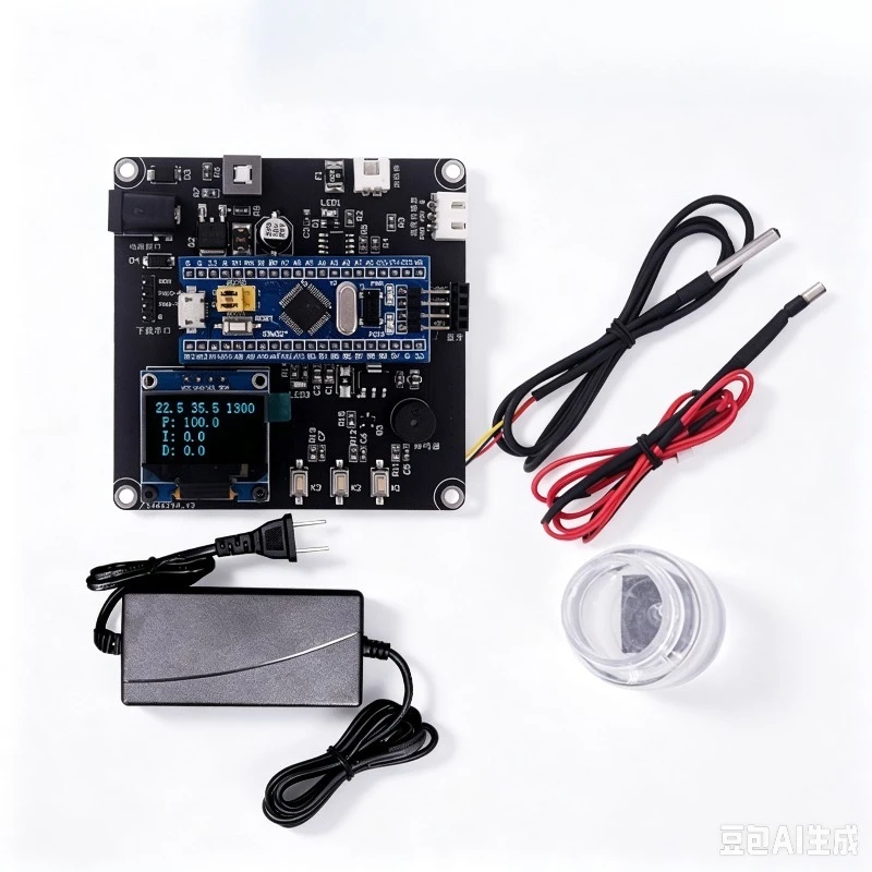 Temperature control learning kit, temperature control and learning development board, source code, video tutorials, algorithm