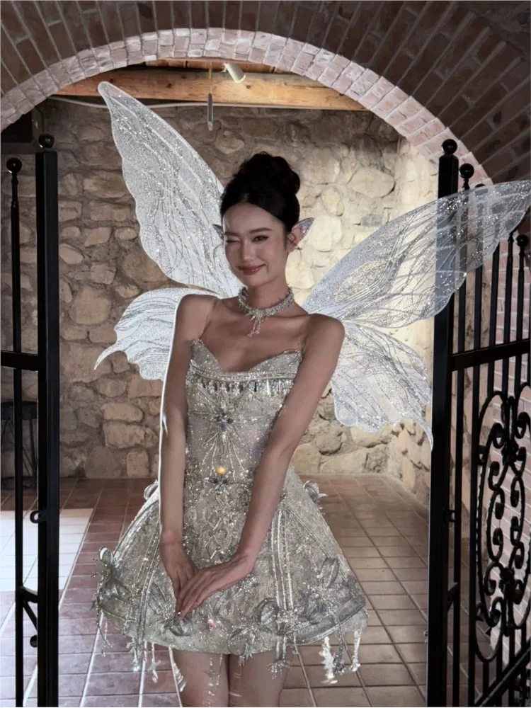 

A dress for adult props as back accessory photo shoots