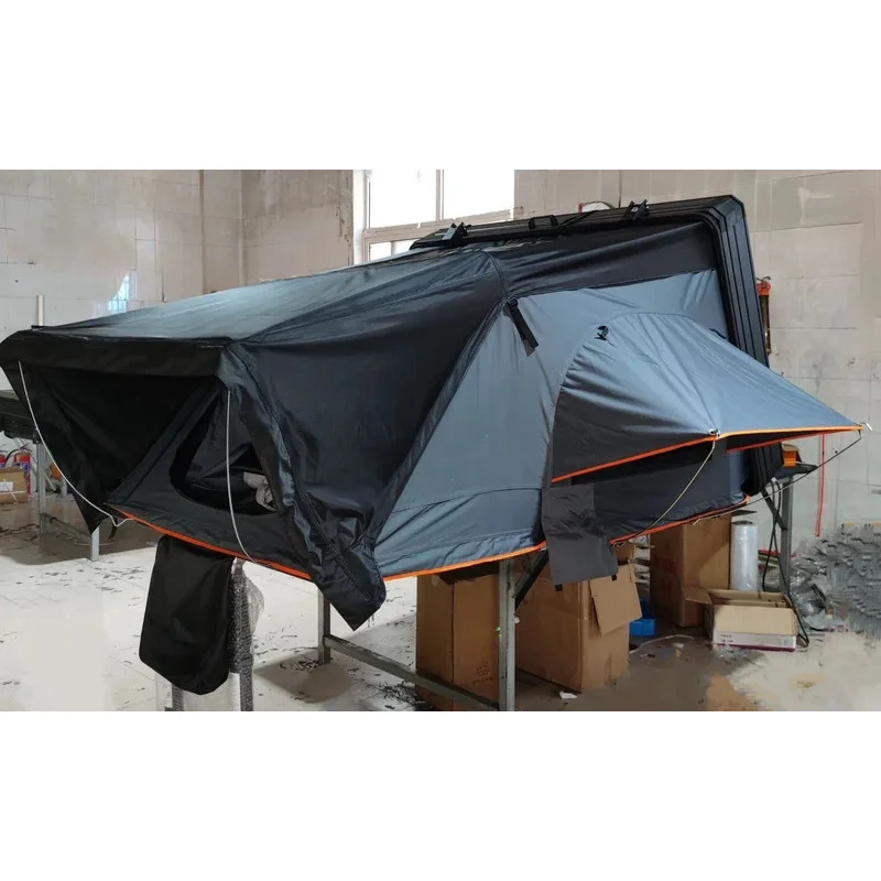 

Waterproof All-Weather SUV/4x4 Car Rooftop Tent Quick Pop-Up Design Hard Shell Roof Top Off-Road Camping Fitting 3-4 Peoplen
