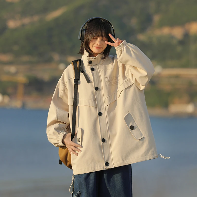 

Ретро-куртка в американском рабочем стиле для мужчин, осенняя, для активного отдыха, ветрозащитная, для горного туризма, модная верхняя одежда