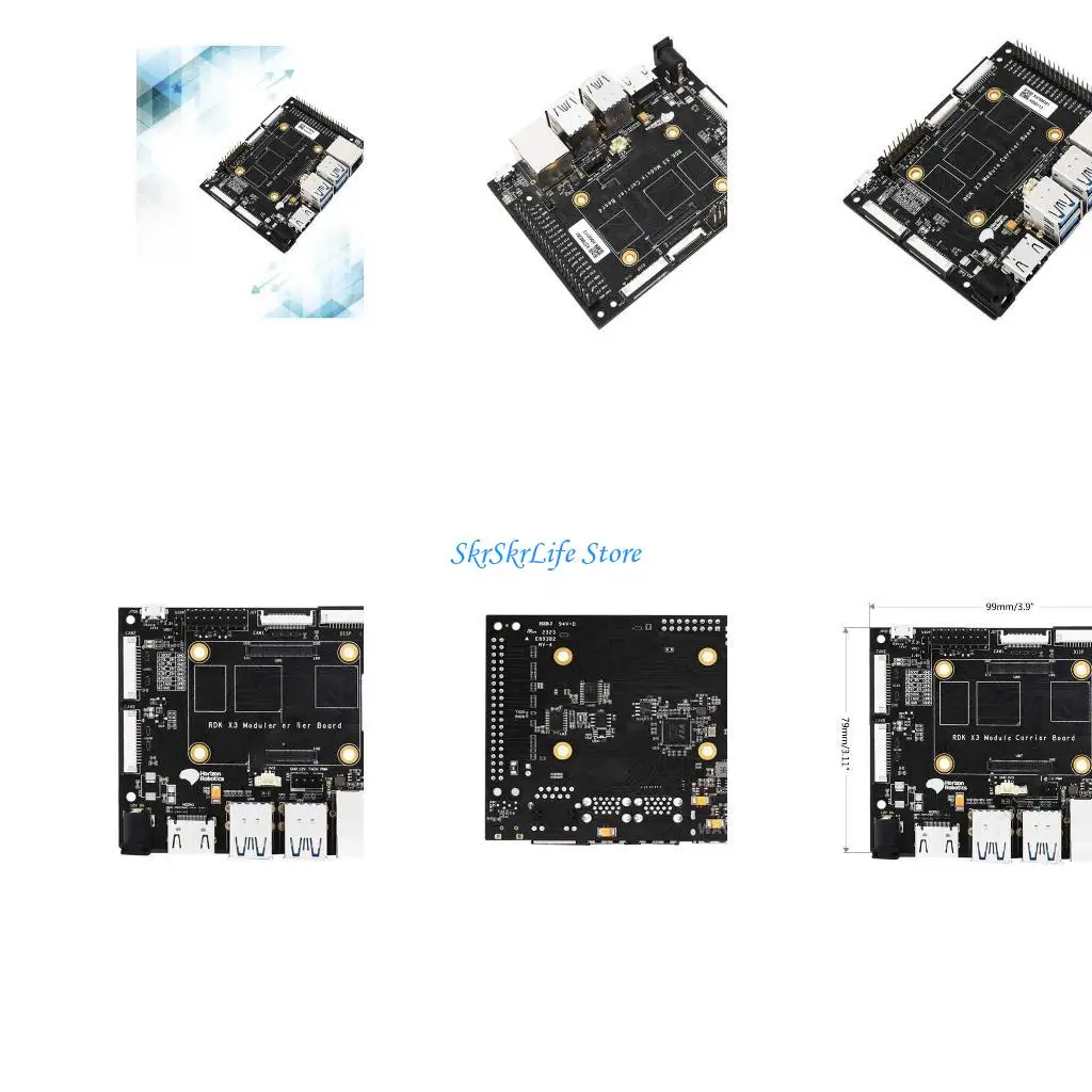 

E65E RDK X3MD Правление по развитию носителей модернизировано с помощью платы по расширению с Mipicsi 40pin Header RJ45 Ethernet
