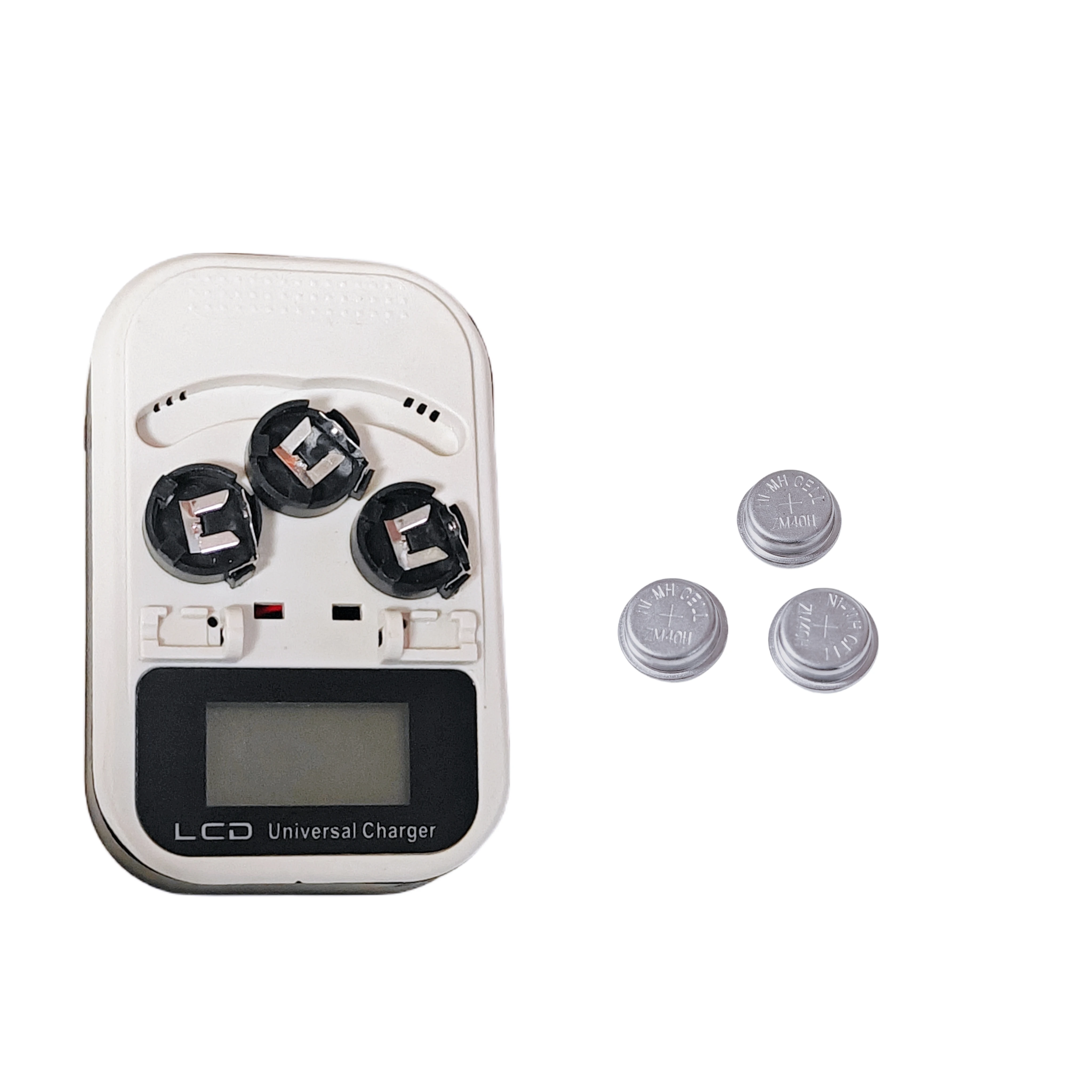 3PCS * ZH40H rechargeable button cell+charger set can replace AG13 LR44 LR1154 primary new button cell