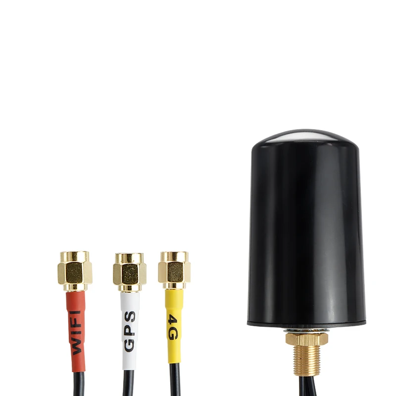 GPS/BD + 4G + WIFI Trindade Modo Duplo Ao Ar Livre À Prova D' Água IP66 DTU 2.4G LTE Base Combinada Stationantenna ABS Shell SMA IPEX Conector