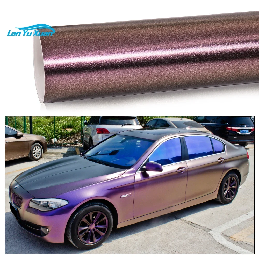 

PVC Material Diamond Chameleon Car Vinyl Wrap Film Auto Color Changing Film Anti Scratch