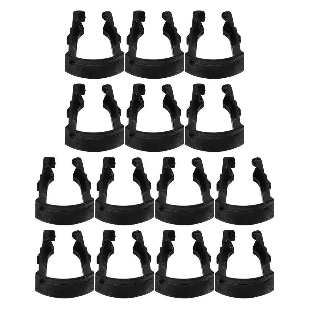 200Pcs U Shape Fuel Line Clamp Heavy Duty Tubing Retainer Clip for Automotive Oil Water Hose Fixation Secure Fastening Easy