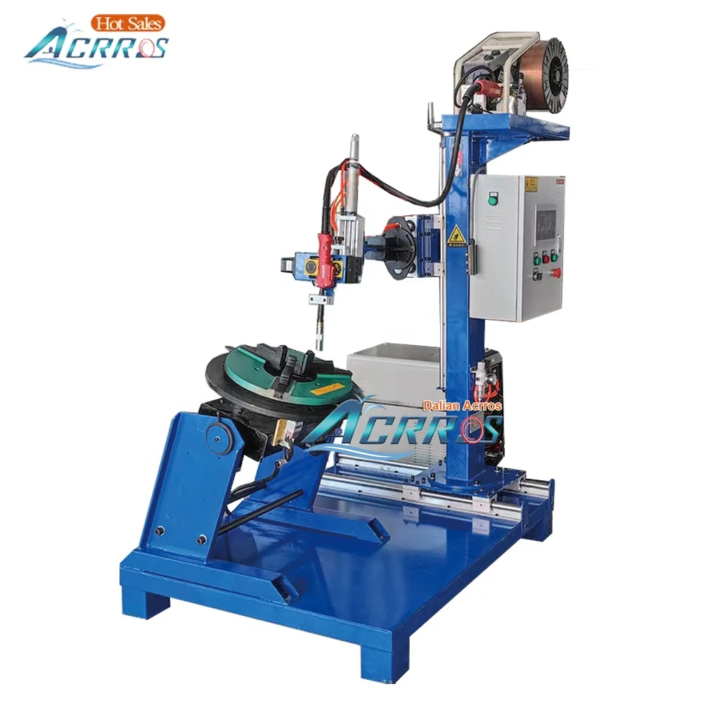 Automatic Tig Argon Welding Column Boom Machine with Stainless Steel Pipe Flange New Condition MIG Welding Mode