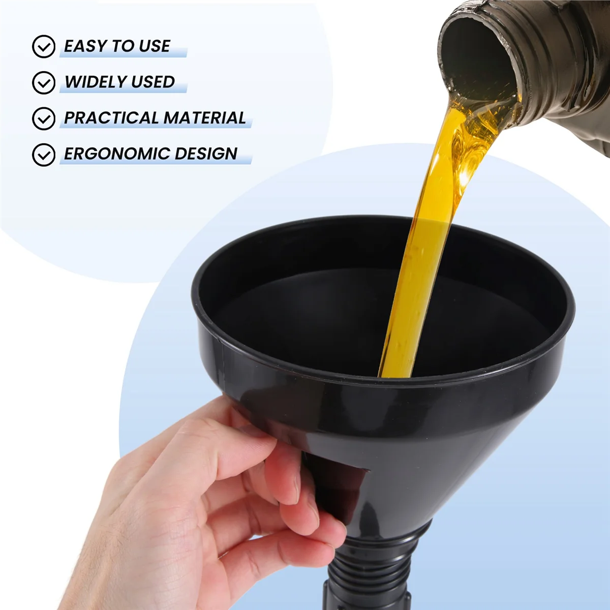 필터 깔때기 농축 탱크 및 오토바이 가솔린 필터 깔때기 G