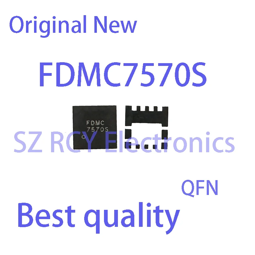 (5-10 PCS)NEW FDMC7570S FDMC 7570S QFN MOSFET Chipset