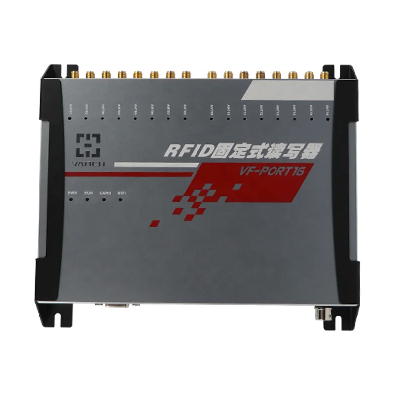

Vanch RFID Chip High Performance 16 Ports UHF Fixed Card Writer And Reader With WiFi Wiegand