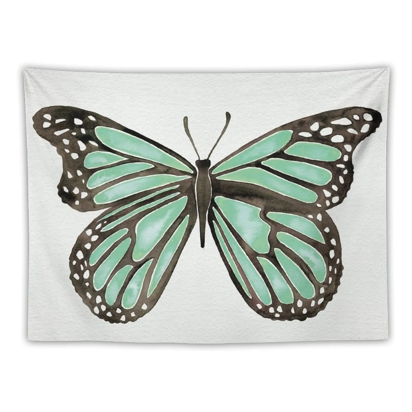 

Mint Butterfly Tapestry Room Aesthetic Decor For Room Tapestry