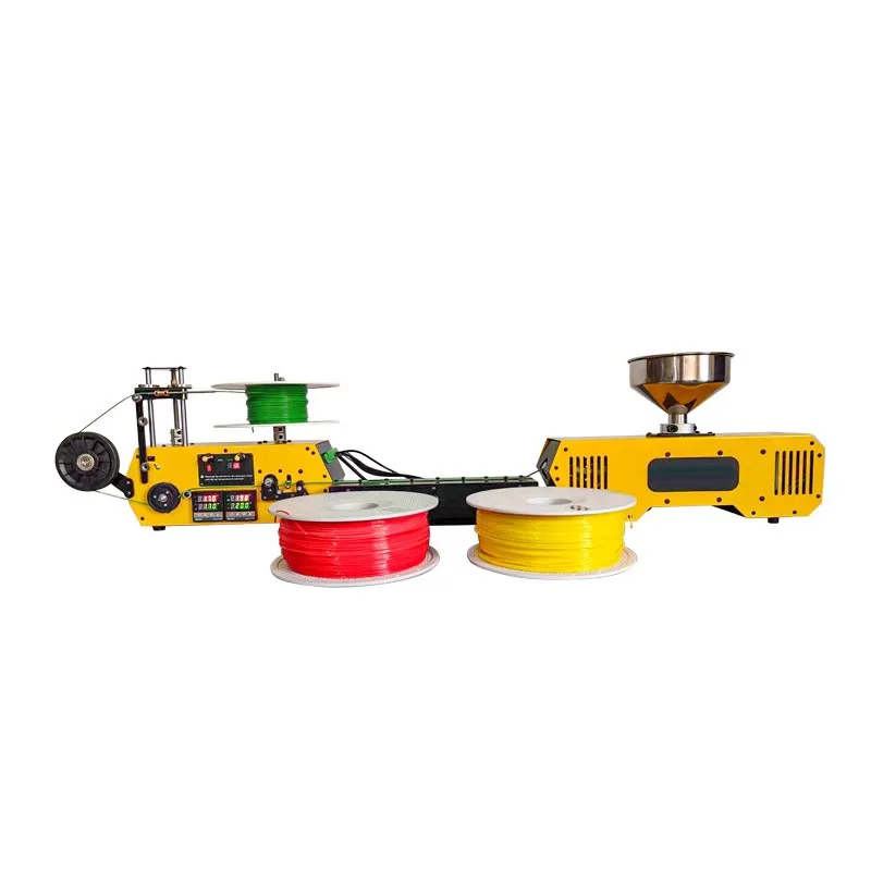 BORX-1124B Desktop Single Screw Plastic Filament Extruder Precise Temperature Control For Lab Polymer Material Research Small