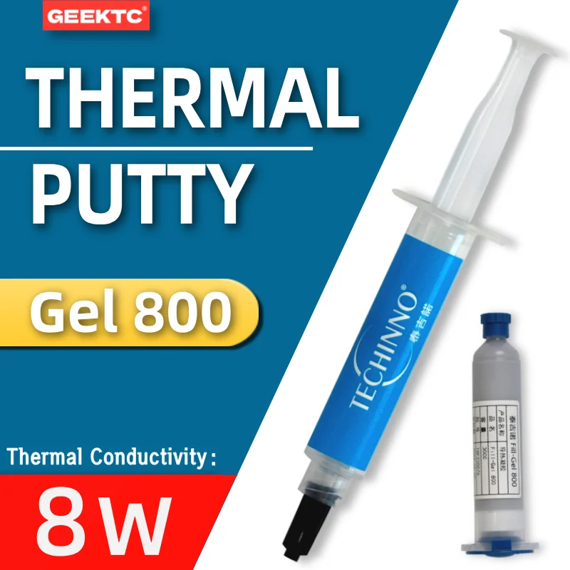 Recensione e Valutazione del GEEKTC Techinno Fill-Gel800: La Soluzione Perfetta per il Raffreddamento di Componenti PC