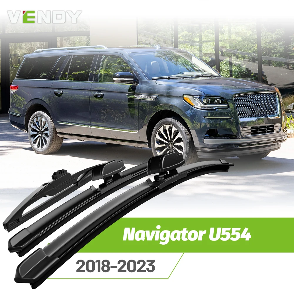 

Front & Rear Wiper Blades Set For Lincoln Navigator MK4 U554 2018-2023 Windshield Windscreen Window Rain Brushes 22"+22"+11"