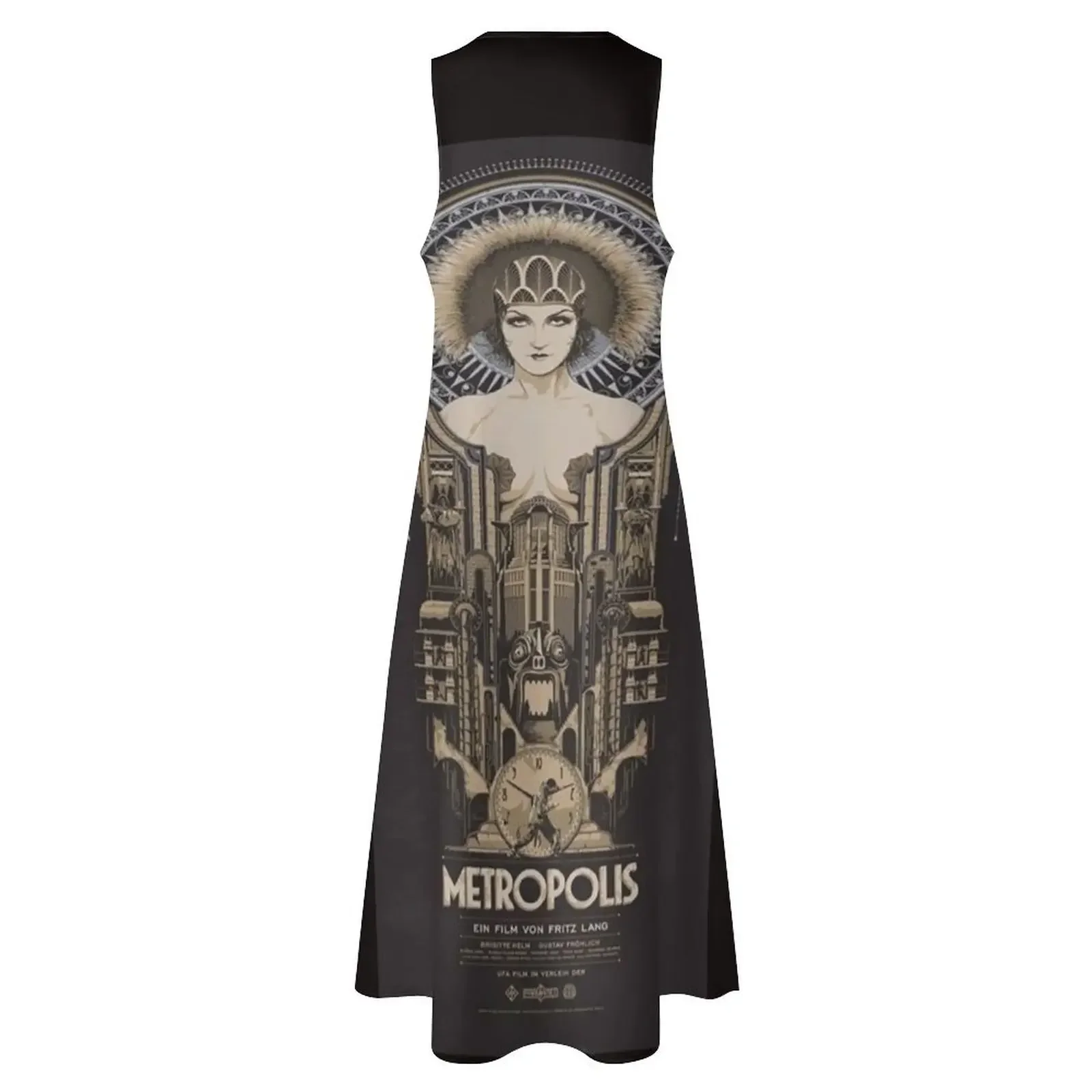 Metropolis 1927 Long Dress prom clothes women party dresses women's evening dresses dress women summer Dress