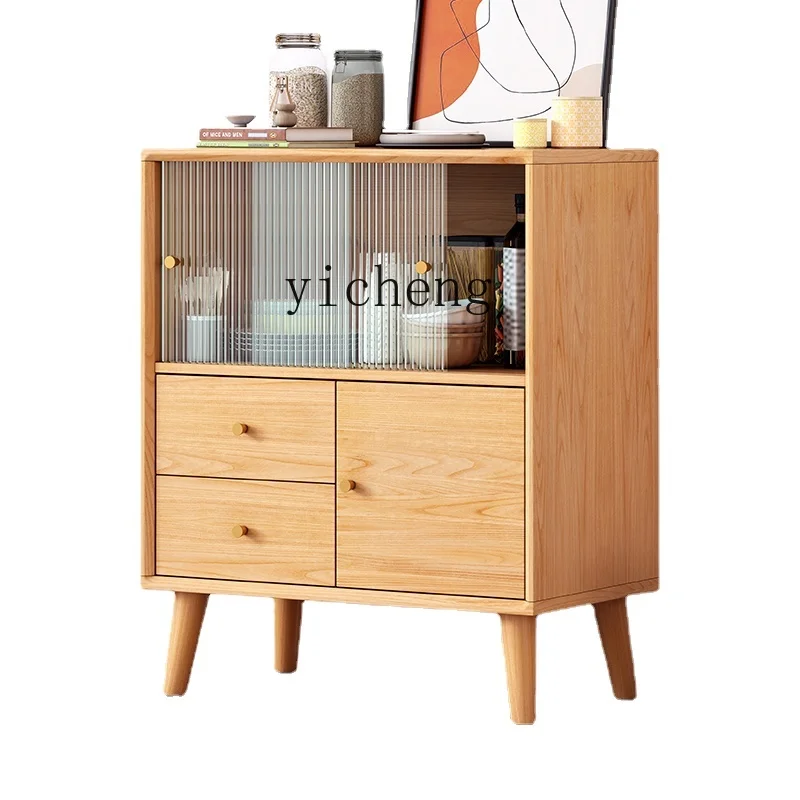 

ZC, буфет из массива дерева, встроенная стена со стеклянной дверью, чайный шкаф, буфет, винный шкаф