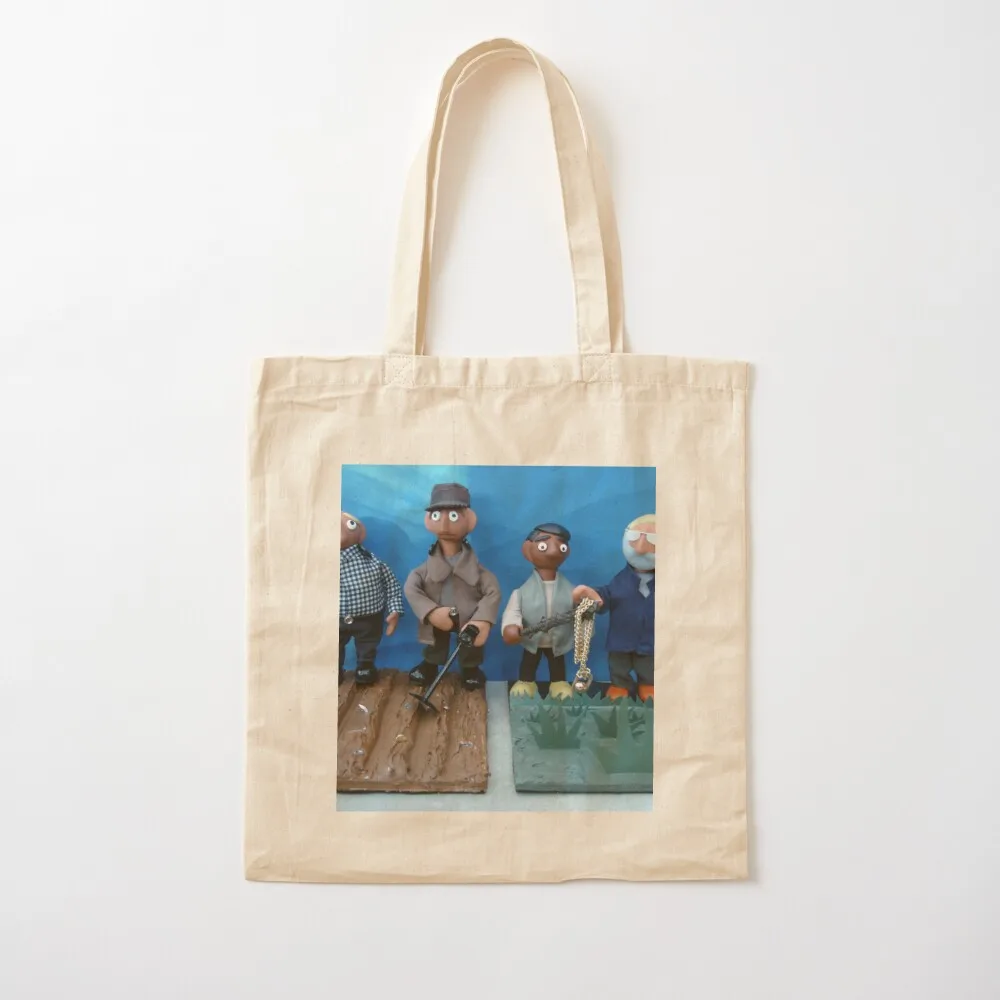 detectorists' Stop-Motion Puppets Tote Bag Women's tote bag Canvas stote bag Gift tote canvas