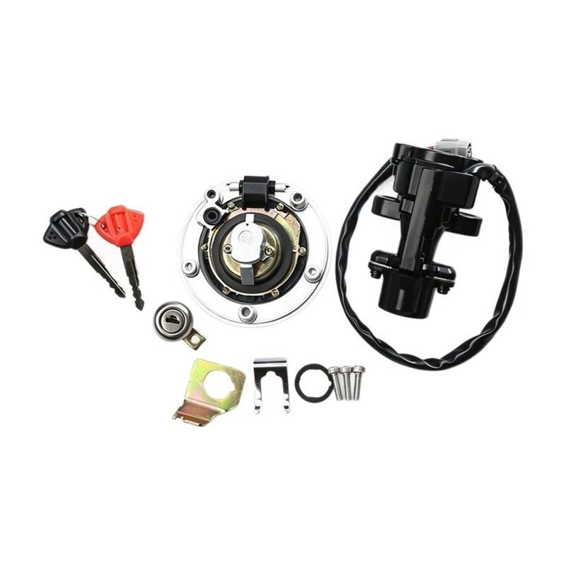 Fuel Tank Lock And Keys Ignition Switch 37101-40820 37101-40830 For GSX-R 600 750 1000 2004-2016