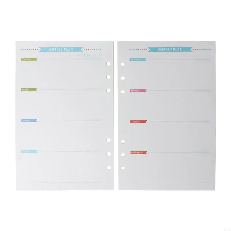 W89C Документы для заполнения для ноутбука Loosh-Leaf.