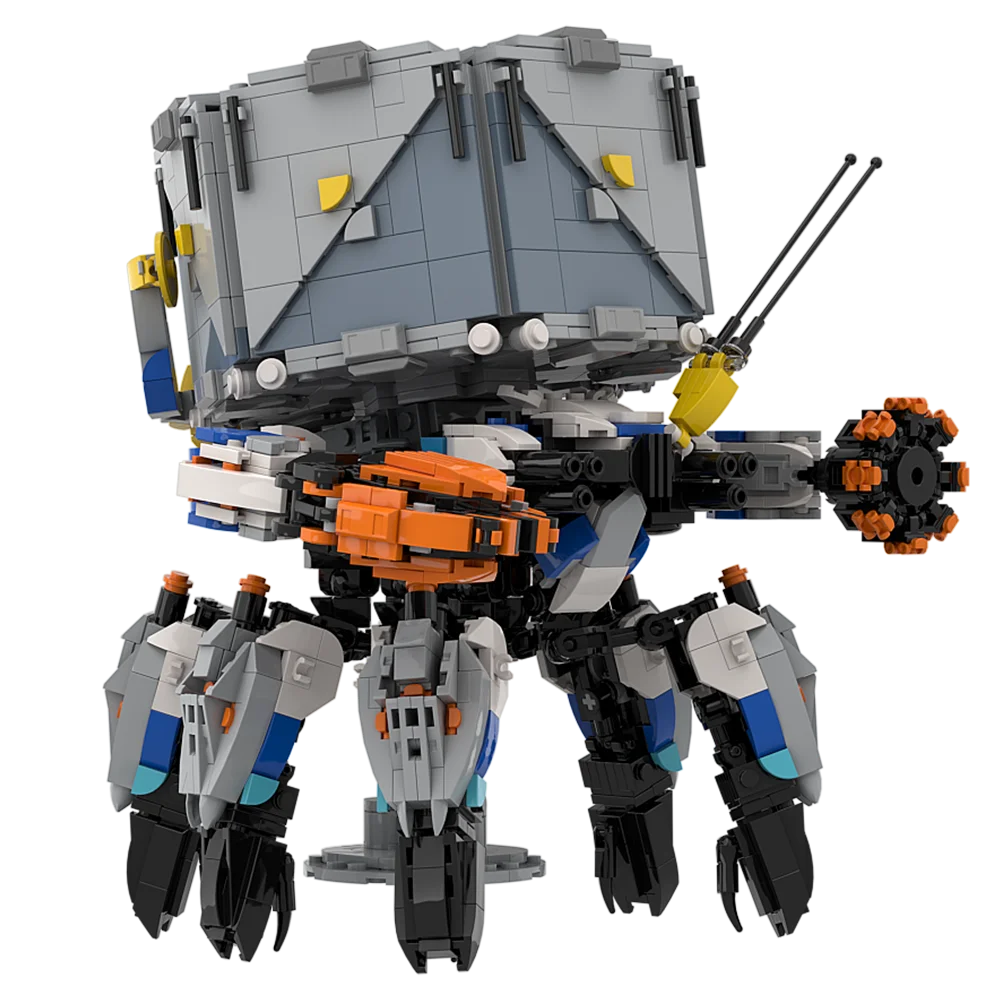 MOC Horizoneds Game Corruptor Robot Bouwstenen shakings beest Model Thunderjaweds Mecha Ravager Bricks Speelgoed voor Kinderen Geschenken