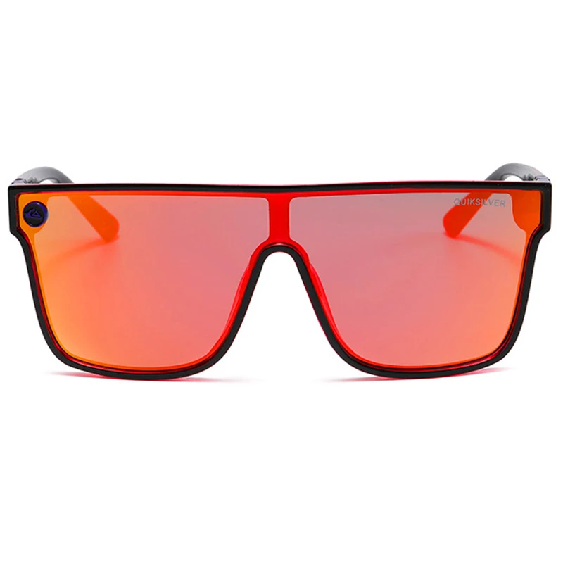 Respzed-Lunettes de soleil UV400 Flat Top pour hommes et femmes, lunettes de soleil de pêche, miroir carré, lunettes de sport en plein air