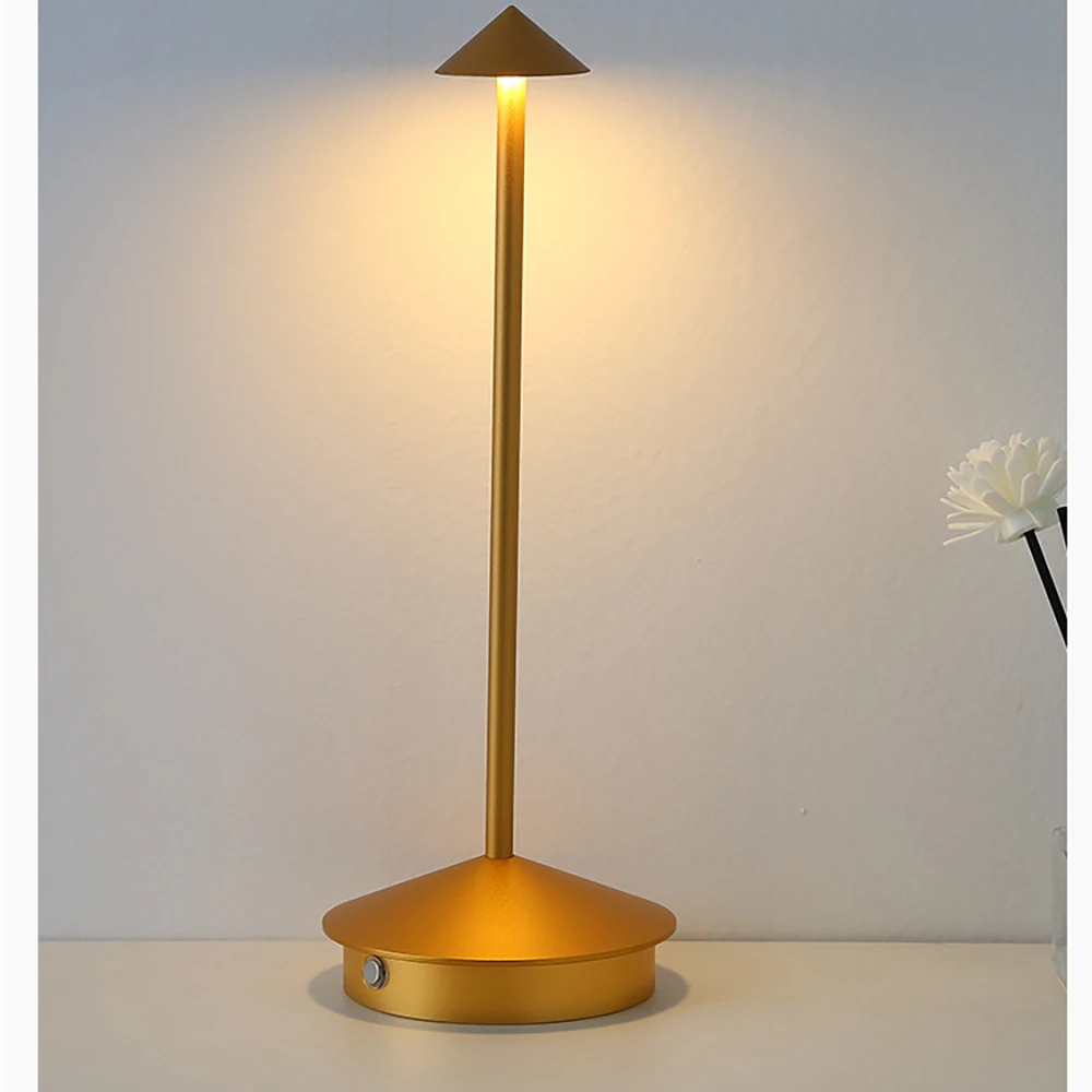 

LED table lamp USB charging touch switch bedside decorative light outdoor terrace restaurant bar atmosphere table lamp