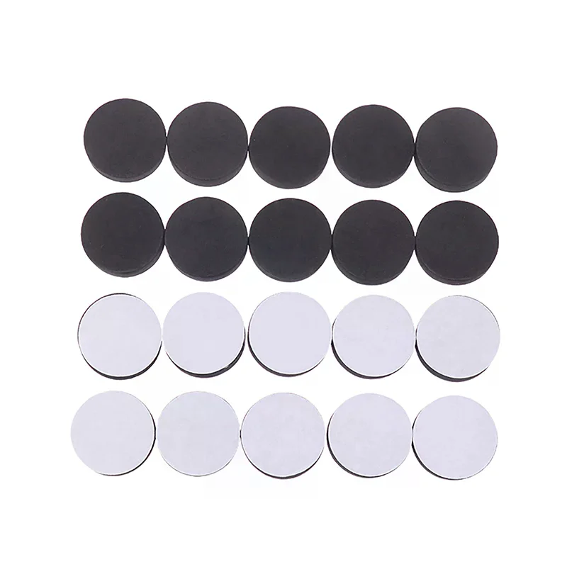 Speaker Shock Absorbing Foot Mat Anti-slip Pad Self-adhesive EVA Desktop Speaker Foam Sponges Pad 20PCS