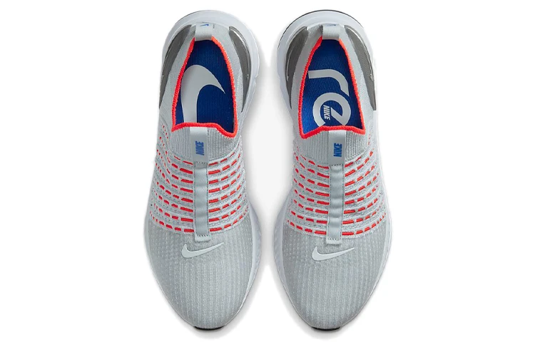 Nike React Phantom Run Flyknit 2 Pure Platinum Flash Crimson CJ0277-007