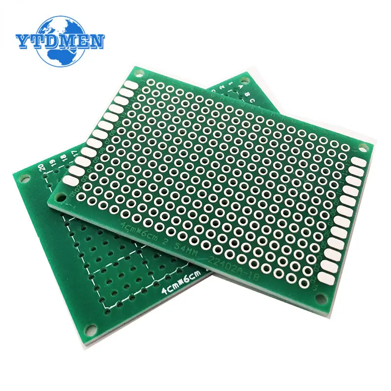 1PCS Prototype PCB Board Protoboard 5x7cm 6x8cm 10x15cm 10x22cm Single Sided Circuit Boards Diy Universal breadboard for Arduino