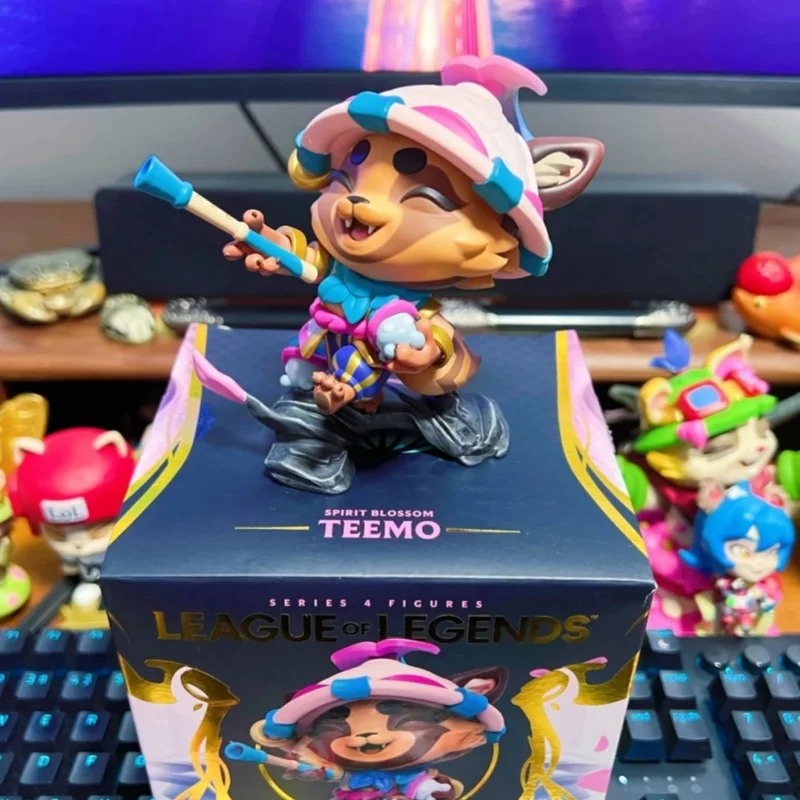 

Official League Of Legends Spirit Blossom Teemo Figure - Enchanted Forest Anima Statue Lol Limited Edition Game Merchandise