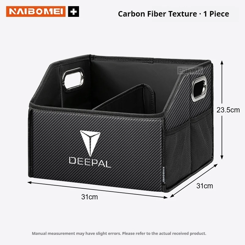 Auto-Kofferraum-Aufbewahrungsbox, Für Deepal S7 S07 SL03 S05 G318 2024 2025 2026, Leder-Aufbewahrungsbox, Faltbarer Organizer Auto-Zubehör – Detail 17