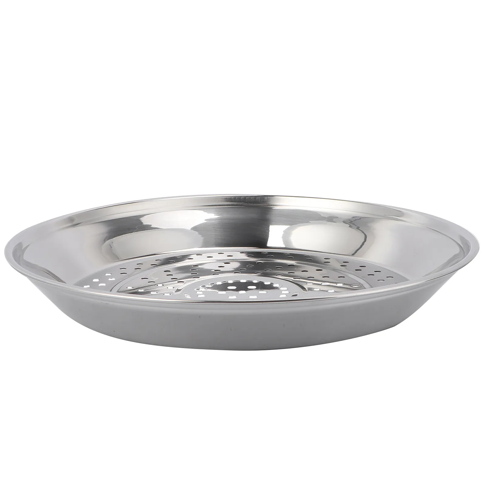 

Подставка-пароварка из нержавеющей стали 30 см для вока, безопасная для пищевых продуктов, толстая, для сохранения питательных веществ, быстрого приготовления на пару овощей, рыбы, крабов