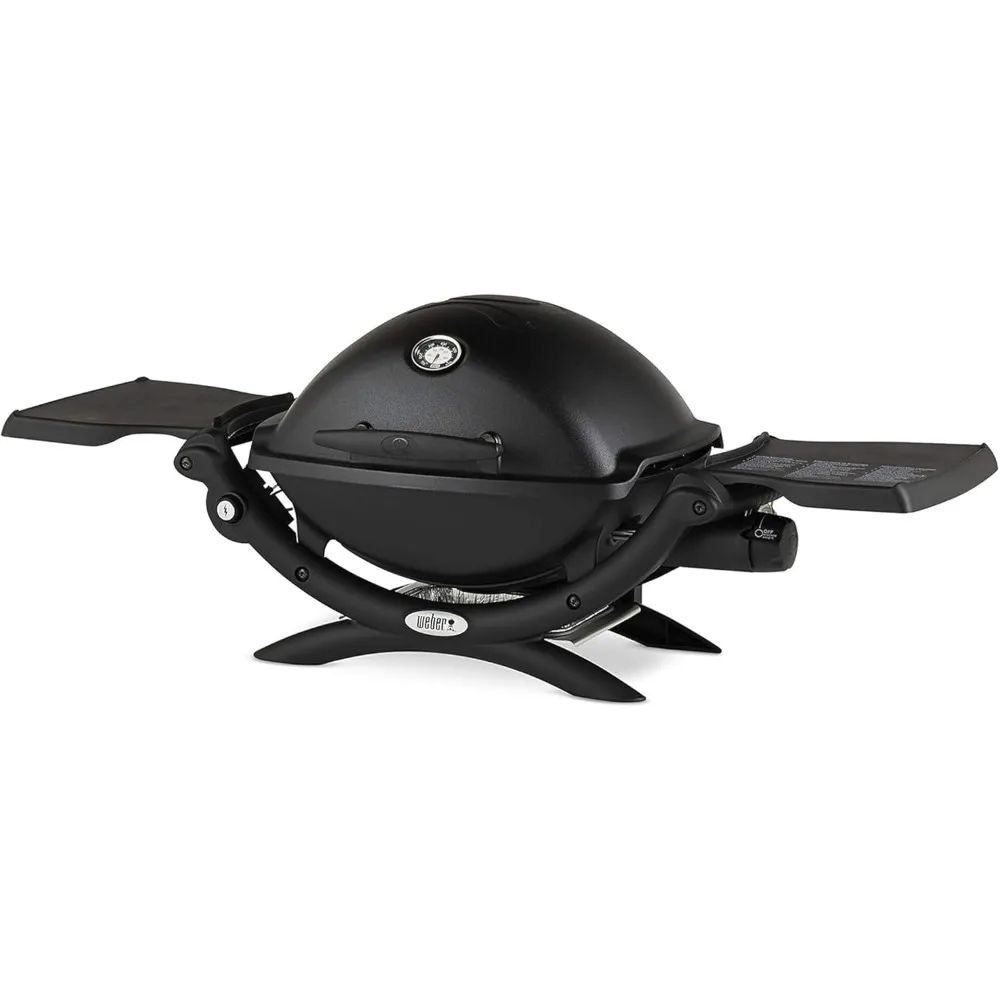 Q1200 Vloeibare Propaangrill, Zwart