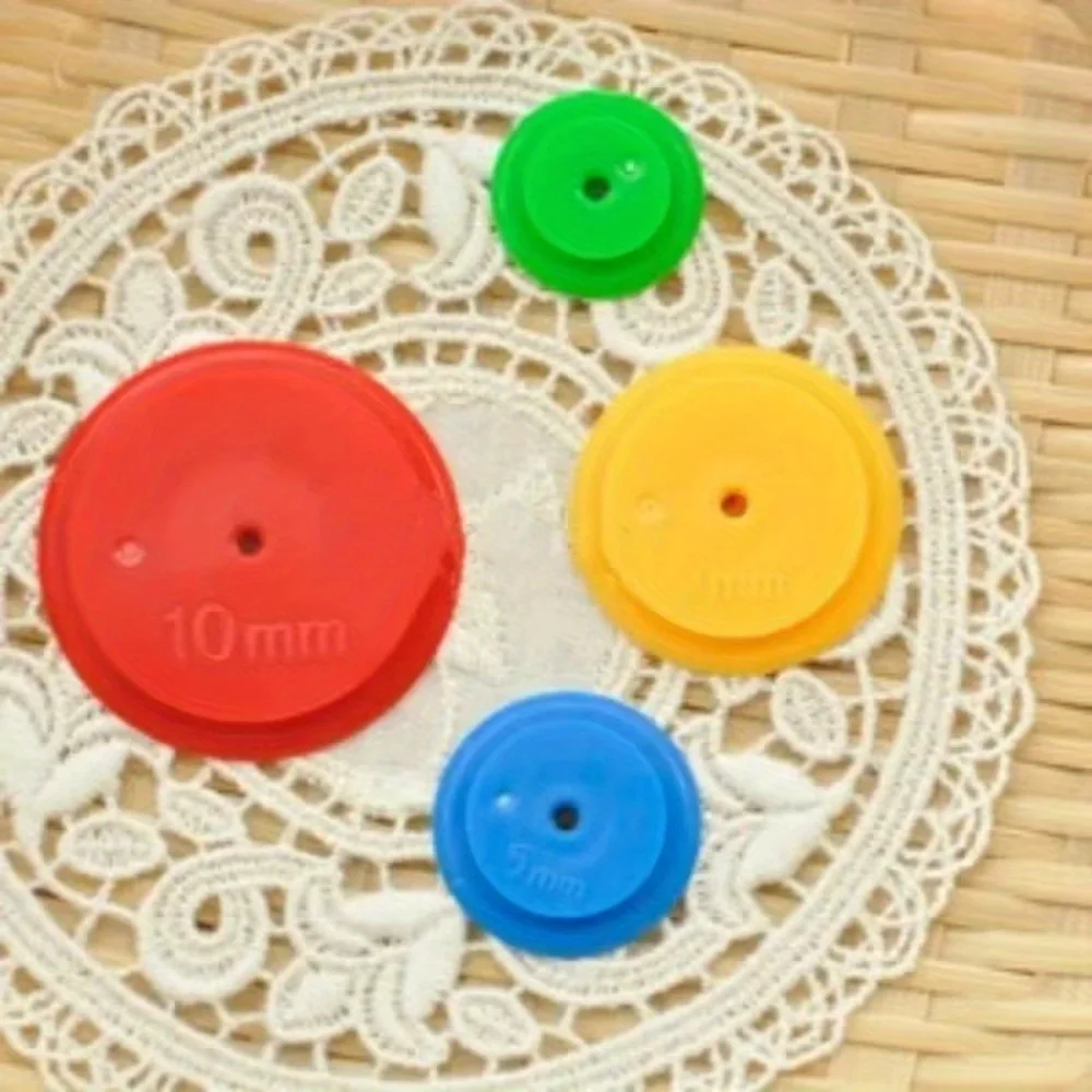 1 Set Patchwork And Quilting Scan Tracing Seam Allowance Wheel Circles Sewing Patterns Tailor Line Ring Round Drawing Tool Ruler