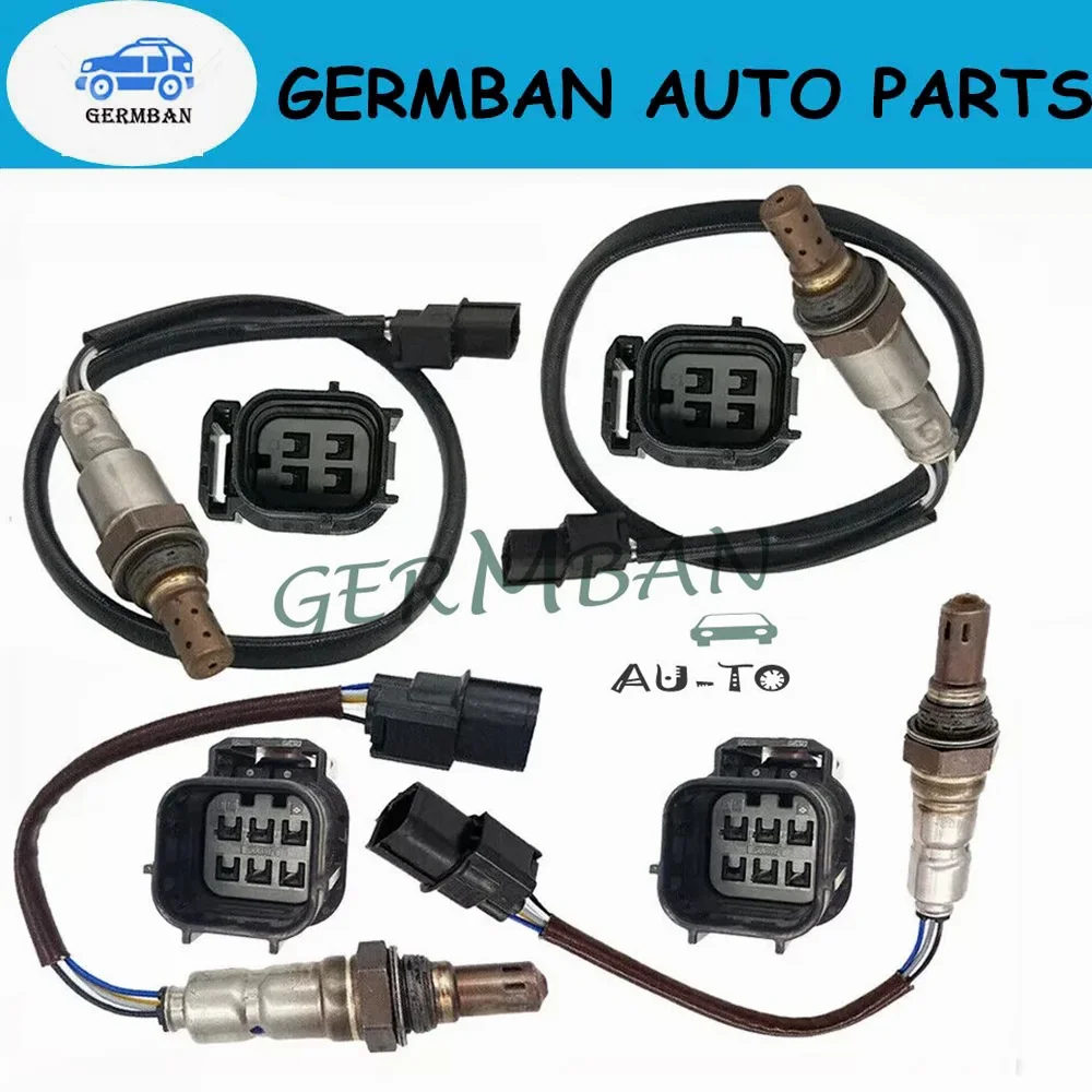 

234-5098 234-4461 4pcs Oxygen Sensor For 2008-2012 Honda Accord V6 3.5L Upstream and Downstream