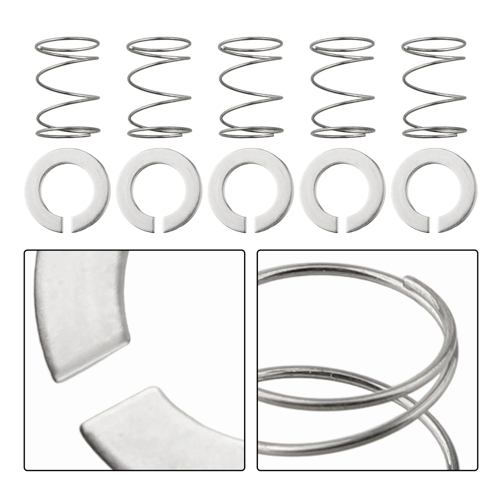 For Kitchenaid Mixer Accessory Set 4pcs Springs and Washers Made of 304 Stainless Steel for Optimal Functionality