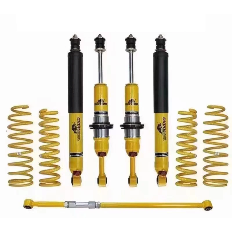 

4- 6 Inch ssion and Spring Back Adjustable Gas Suspension Shock Absorber ForJeep Wrangler JK 2007-2018 JL Grand Cherokeecustom