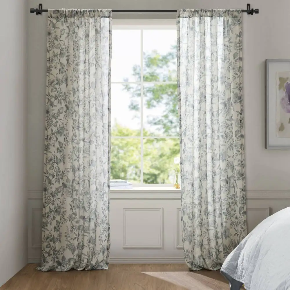 

42x84" Lana Window Panel Blue