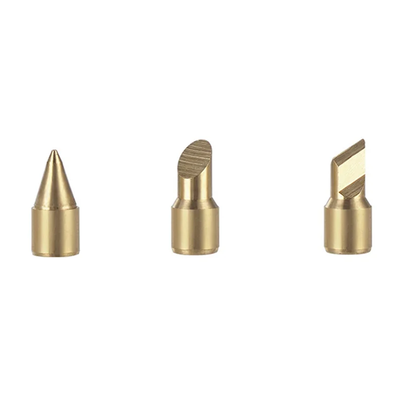 AA01-3X 510 Interfaccia Saldatore Punta USB Saldatore Punta Strumento di Saldatura 15W Testa di Taglio Strumenti di Saldatura a Forma di Ferro di Cavallo