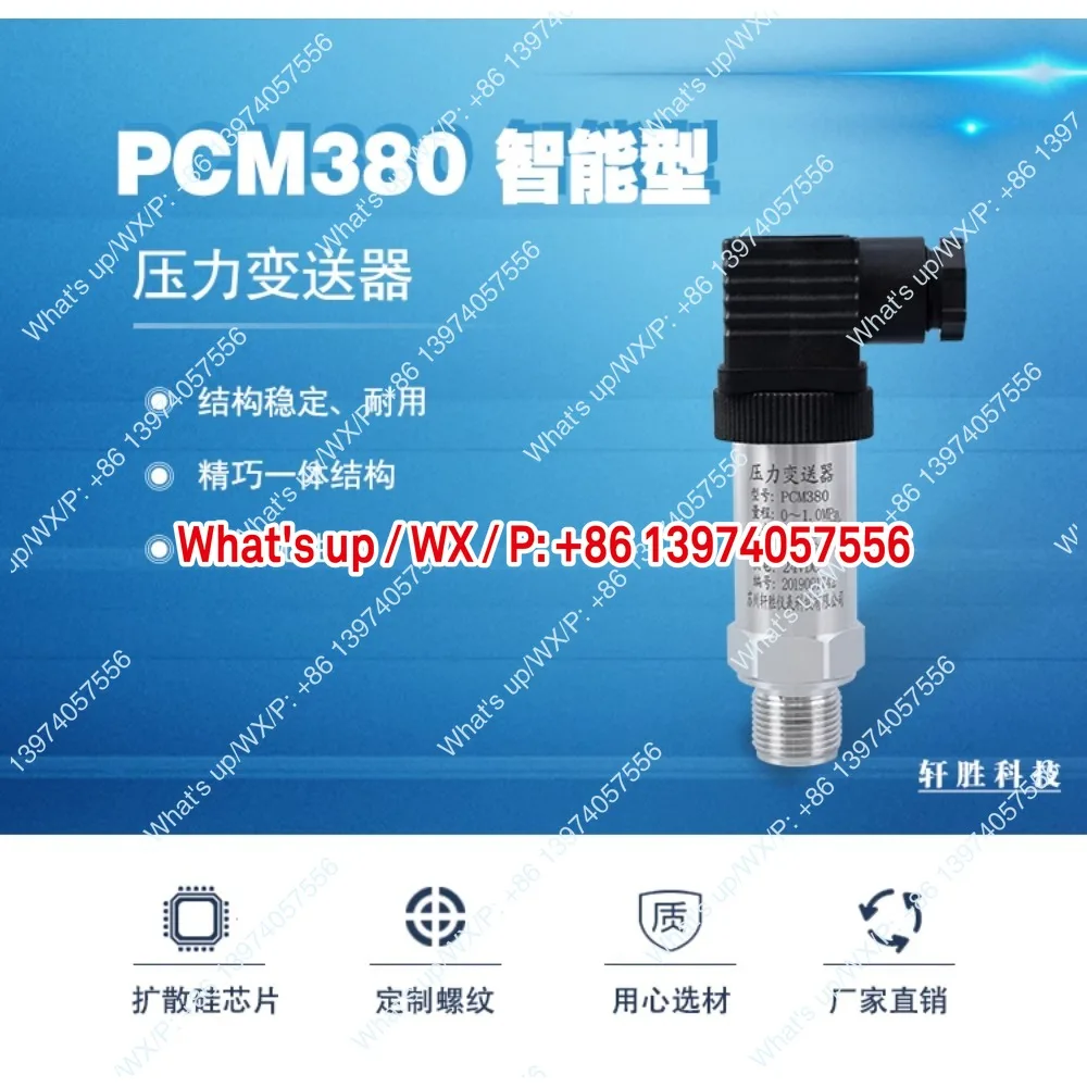 

1 piece PCM380 Modbus RTU RS485 Pressure Transmitter High Precision 485 Communication