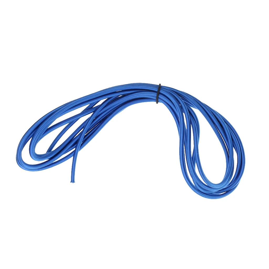 12mm x 10m Elastic Bungee Rope Shock Cord Tie Down for Kids Trampoline Blue