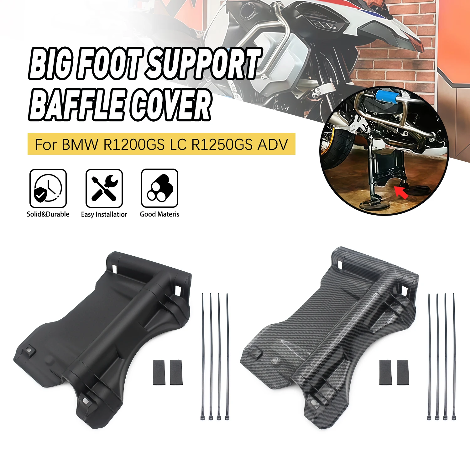 

Center Stand Protection Plate Engine Guard Extension For BMW R1200GS LC R1250GS ADV Adventure R1200GS R1250GS R1200 GS R1250